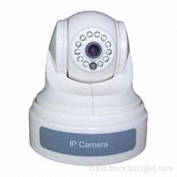 TopVS H.264 Wireless Night-vision IP Security and Surveillance Camera, SD Card Slot, Audio/Motion